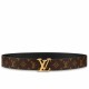 Dupe LV Tag 40mm Cintura reversibile Monogram M0369V imitazioni perfette Replica LV Tag 40mm Cintura reversibile Monogram M0369V Griffate
