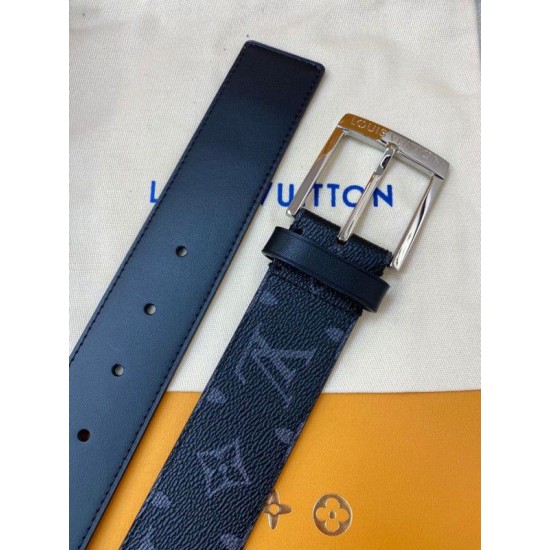 Dupe Cintura Downtown 40mm Monogram Eclipse M0375V imitazioni perfette Replica Cintura Downtown 40mm Monogram Eclipse M0375V Griffate
