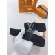 Replica Louis Vuitton Initiales 40MM Cintura reversibile Suede M6875P Griffate
