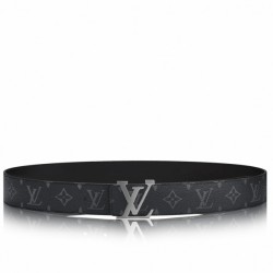 LV Initiales 40MM Cintura reversibile Monogram Eclipse M9043S