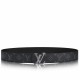 Dupe LV Initiales 40MM Cintura reversibile Monogram Eclipse M9043S imitazioni perfette Replica LV Initiales 40MM Cintura reversibile Monogram Eclipse M9043S Griffate