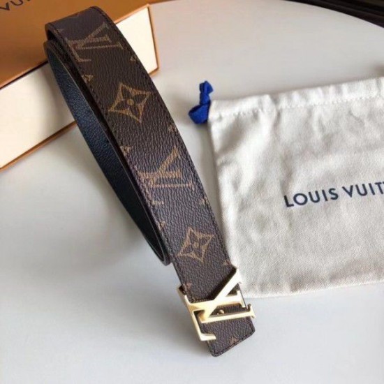 Dupe replica LV Initiales 30MM Cintura reversibile Monogram M9453T imitazioni perfette Replica LV Initiales 30MM Cintura reversibile Monogram M9453T Griffate