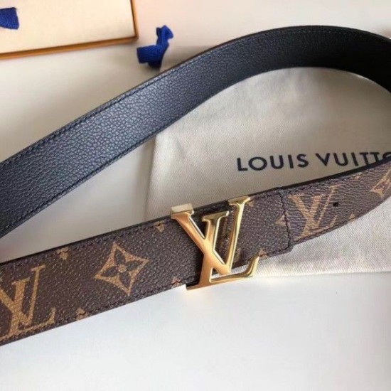 Dupe replica LV Initiales 30MM Cintura reversibile Monogram M9453T imitazioni perfette Replica LV Initiales 30MM Cintura reversibile Monogram M9453T Griffate