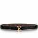 Dupe replica LV Initiales 30MM Cintura reversibile Monogram M9453T imitazioni perfette Replica LV Initiales 30MM Cintura reversibile Monogram M9453T Griffate
