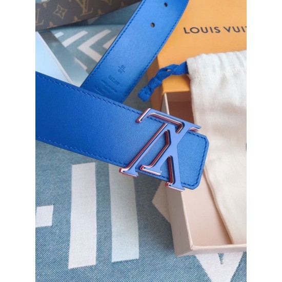 Dupe Dettagli perfetti LVxNBA Louis Vuitton 3 Steps 40MM Cintura reversibile MP278V imitazioni perfette Replica Dettagli perfetti LVxNBA Louis Vuitton 3 Steps 40MM Cintura reversibile MP278V Griffate