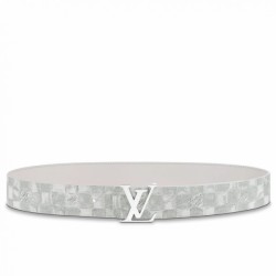 LV Initiales 40MM Cintura reversibile Damier Salt MP300V