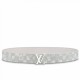 Dupe LV Initiales 40MM Cintura reversibile Damier Salt MP300V imitazioni perfette Replica LV Initiales 40MM Cintura reversibile Damier Salt MP300V Griffate