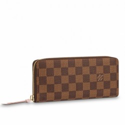 Replica Clemence Portafoglio Damier Ebene N41626 Griffate