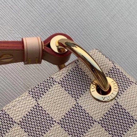 Dupe Borsa Graceful PM Damier Azur N42249 imitazioni perfette Replica Borsa Graceful PM Damier Azur N42249 Griffate