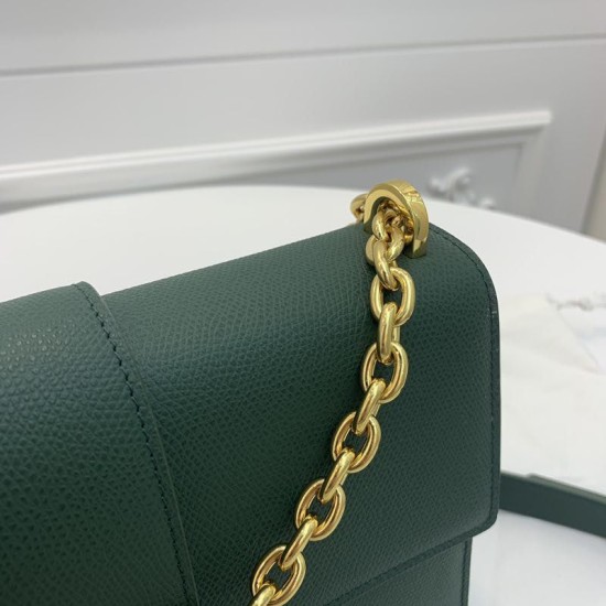 Christian Dior 93118 EPSOM maniglia Borsa verde Dupe Perfetta Cloni Firmate Christian Dior 93118 EPSOM maniglia Borsa verde imitazioni