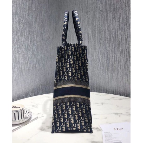 Imitazione Borse Christian Dior Book Tote M1286 Blu scuro Dupe Perfetta Cloni Firmate Imitazione Borse Christian Dior Book Tote M1286 Blu scuro imitazioni