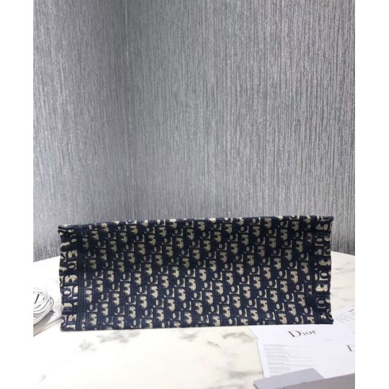 Imitazione Borse Christian Dior Book Tote M1286 Blu scuro Dupe Perfetta Cloni Firmate Imitazione Borse Christian Dior Book Tote M1286 Blu scuro imitazioni