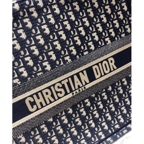 Imitazione Borse Christian Dior Book Tote M1286 Blu scuro Dupe Perfetta Cloni Firmate Imitazione Borse Christian Dior Book Tote M1286 Blu scuro imitazioni