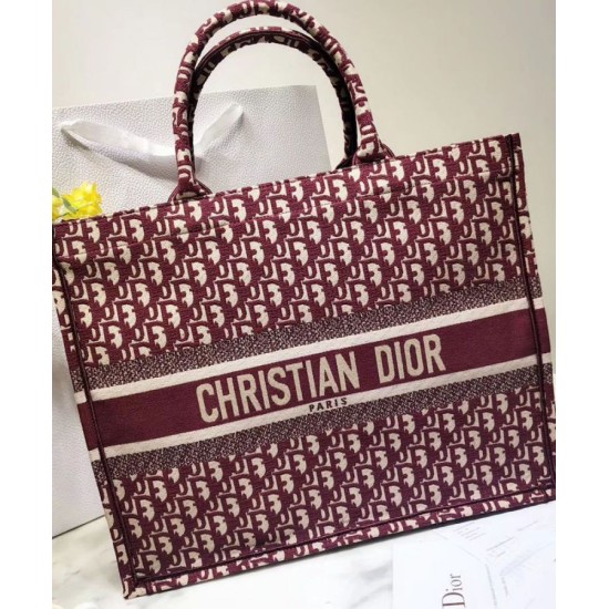 Imitazione Borse Christian Dior Book Tote M1286 rossa Dupe Perfetta Cloni Firmate Imitazione Borse Christian Dior Book Tote M1286 rossa imitazioni