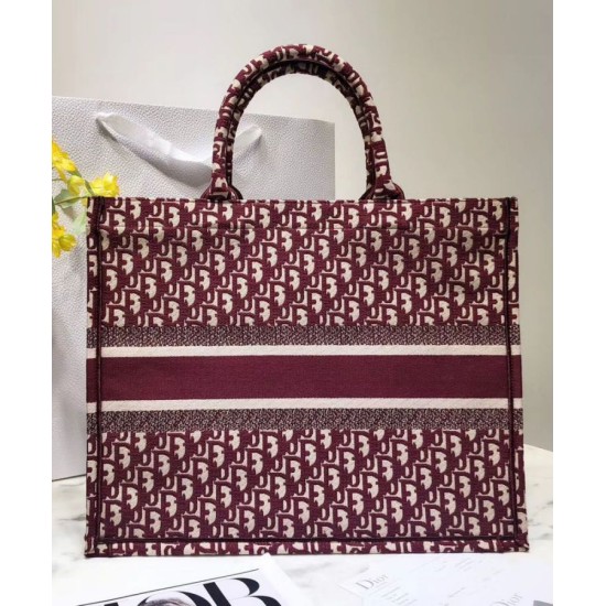 Imitazione Borse Christian Dior Book Tote M1286 rossa Dupe Perfetta Cloni Firmate Imitazione Borse Christian Dior Book Tote M1286 rossa imitazioni
