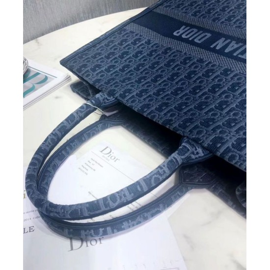 Borse Christian Dior Book Tote M1286 Blu Dupe Perfetta Cloni Firmate Borse Christian Dior Book Tote M1286 Blu imitazioni