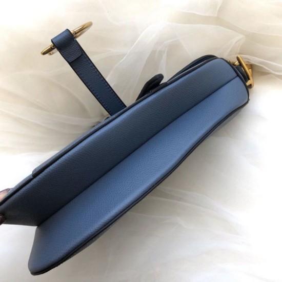 Borse Firmate Replica da Saddle Christian Dior M0446 Blu Dupe Perfetta Cloni Firmate Borse Firmate Replica da Saddle Christian Dior M0446 Blu imitazioni