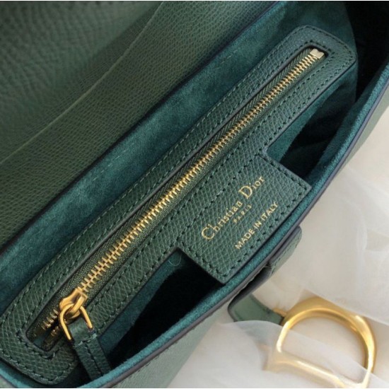 Borse Imitazioni da Saddle Christian Dior M0446 Verde Dupe Perfetta Cloni Firmate Borse Imitazioni da Saddle Christian Dior M0446 Verde imitazioni