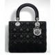 Replica Dior Lady Dior Medium Classic Tote Borse Con agnello nero Dior Lady Dior Medium Classic Tote Borse Con agnello nero imitazioni perfette