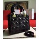 Replica Dior Lady Dior Medium Classic Tote Borse Con agnello nero Dior Lady Dior Medium Classic Tote Borse Con agnello nero imitazioni perfette