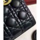 Replica Dior Lady Dior Medium Classic Tote Borse Con agnello nero Dior Lady Dior Medium Classic Tote Borse Con agnello nero imitazioni perfette