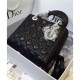Replica Dior Lady Dior Medium Classic Tote Borse Con agnello nero Dior Lady Dior Medium Classic Tote Borse Con agnello nero imitazioni perfette