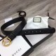 Replica Cintura Signature uomo con fibbia G, hardware 411924 nero oro Outlet Cintura Signature uomo con fibbia G, hardware 411924 nero oro imitazioni perfette