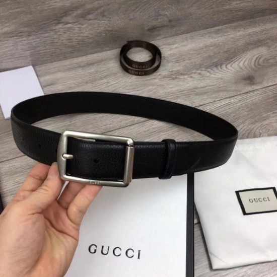 replica Cinture uomo 4 cm Hardware argento imitazioni perfette