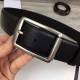 replica Cinture uomo 4 cm Hardware argento imitazioni perfette