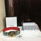 Riproduzione Fedele replica Cintura Fiore d'oro imitazioni Replica Alta Qualità Cintura Fiore d'oro