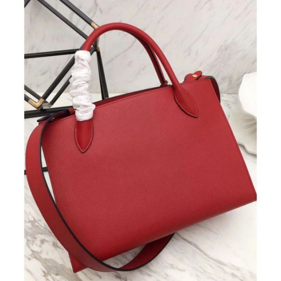 Borse a tracolla Prada Monochrome saffiano rossa Borse a tracolla Prada Monochrome saffiano rossa