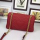 Borse A Tracolla GG Marmont Medium Matelassé 443496 Rosso Borse A Tracolla GG Marmont Medium Matelassé 443496 Rosso