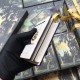 Riproduzione Fedele replica Ophidia GG Card Case 523155 Bianco imitazioni Replica Alta Qualità Ophidia GG Card Case 523155 Bianco