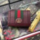 Riproduzione Fedele Pari replica Ophidia GG Card Case 523155 Marrone imitazioni Replica Alta Qualità Pari Ophidia GG Card Case 523155 Marrone