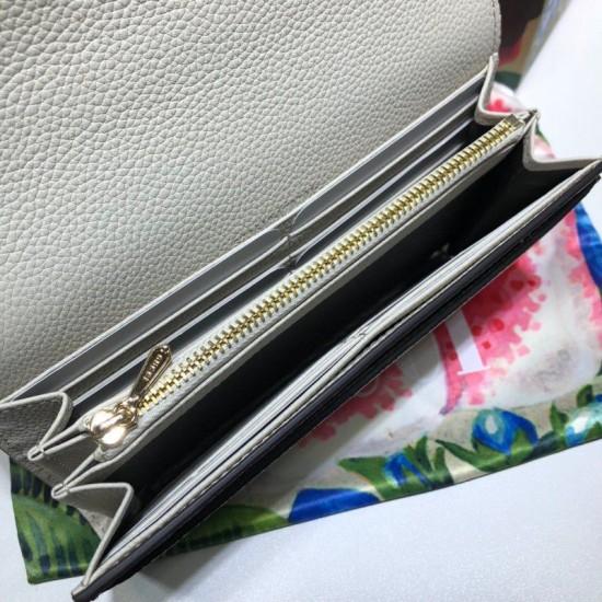 Riproduzione Fedele Alta gamma replica Portafoglio Zumi continental in pelle granulosa 573612 bianco imitazioni Replica Alta Qualità Alta gamma Portafoglio Zumi continental in pelle granulosa 573612 bianco