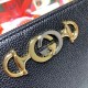 Replica Borsa Portafoglio Zumi in pelle granulosa con cerniera 570661 nero Outlet replica Portafoglio Zumi in pelle granulosa con cerniera 570661 nero imitazioni perfette