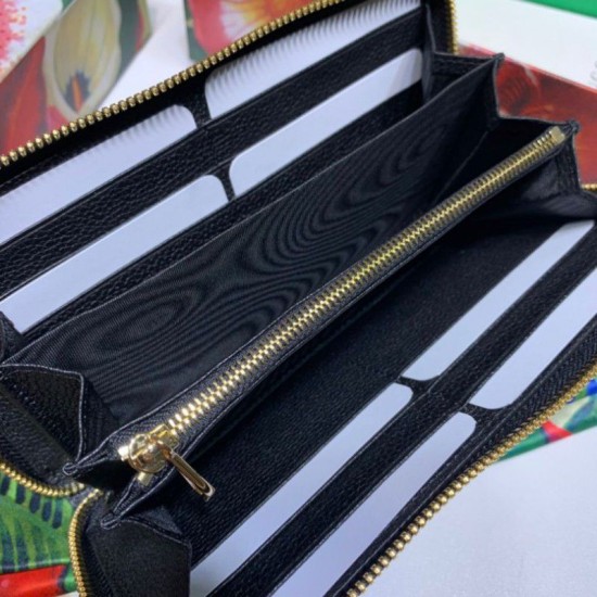 Replica Borsa Portafoglio Zumi in pelle granulosa con cerniera 570661 nero Outlet replica Portafoglio Zumi in pelle granulosa con cerniera 570661 nero imitazioni perfette