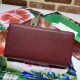 Replica Portafoglio Zumi in pelle granulosa con cerniera 570661 rosso Outlet Portafoglio Zumi in pelle granulosa con cerniera 570661 rosso imitazioni perfette