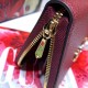 Replica Portafoglio Zumi in pelle granulosa con cerniera 570661 rosso Outlet Portafoglio Zumi in pelle granulosa con cerniera 570661 rosso imitazioni perfette