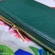 Replica Pari Dettagli perfetti Portafoglio Zumi in pelle granulosa con cerniera 570661 verde Outlet Pari replica Dettagli perfetti Portafoglio Zumi in pelle granulosa con cerniera 570661 verde imitazioni perfette