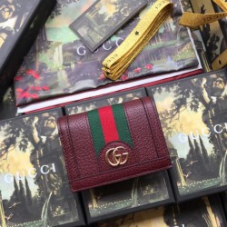 Pari Ophidia GG Card Case 523155 Marrone