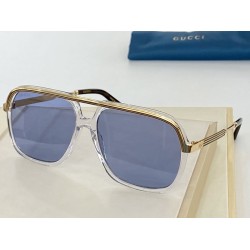 Occhiali da sole quadrati GG0200S oro / grigio Occhiali da sole quadrati GG0200S oro / grigio