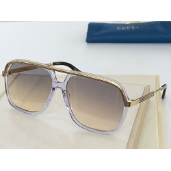 GG0200S Occhiali da sole quadrati Glod / Brown GG0200S Occhiali da sole quadrati Glod / Brown