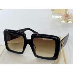 Occhiali da sole quadrati GG0783S Nero / marroni Occhiali da sole quadrati GG0783S Nero / marroni