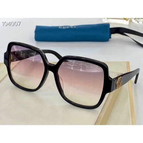 Dupe GG0825 Occhiali da sole marroni imitazioni perfette Replica GG0825 Occhiali da sole marroni Griffate