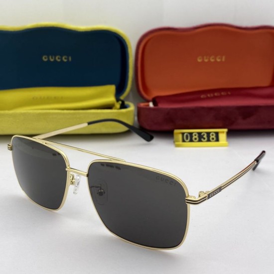 Dupe GG0838 Occhiali da sole marrone chiaro imitazioni perfette Replica GG0838 Occhiali da sole marrone chiaro Griffate