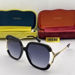 GG0893 rotonda Telaio Sunglass Indietro / Argento GG0893 rotonda Telaio Sunglass Indietro / Argento