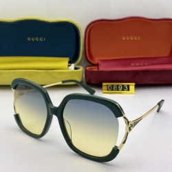 Dupe Occhiali da sole rotondi GG0893 blu / marrone imitazioni perfette Replica Occhiali da sole rotondi GG0893 blu / marrone Griffate