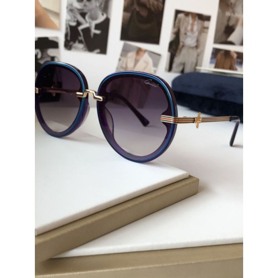 Replica GG5174Occhiali da sole senza montatura Blu Griffate