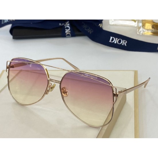 Dupe Occhiali da sole quadrati sfumati Dior Diorstellaire Marroni imitazioni perfette Replica Occhiali da sole quadrati sfumati Dior Diorstellaire Marroni Griffate